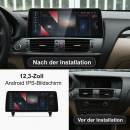 BMW X3 F25 X4 F26 12,3 Android Display CarPlay NBT